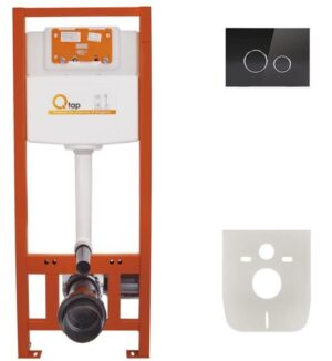 Инсталляция Qtap Nest ST с кнопкой круглой