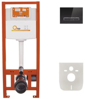 Инсталляция Qtap Nest ST с линейной кнопкой