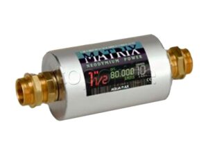 Магнитный смягчитель воды MATRIX 1″1/2. 80.000 Gauss 11000 Lt/h